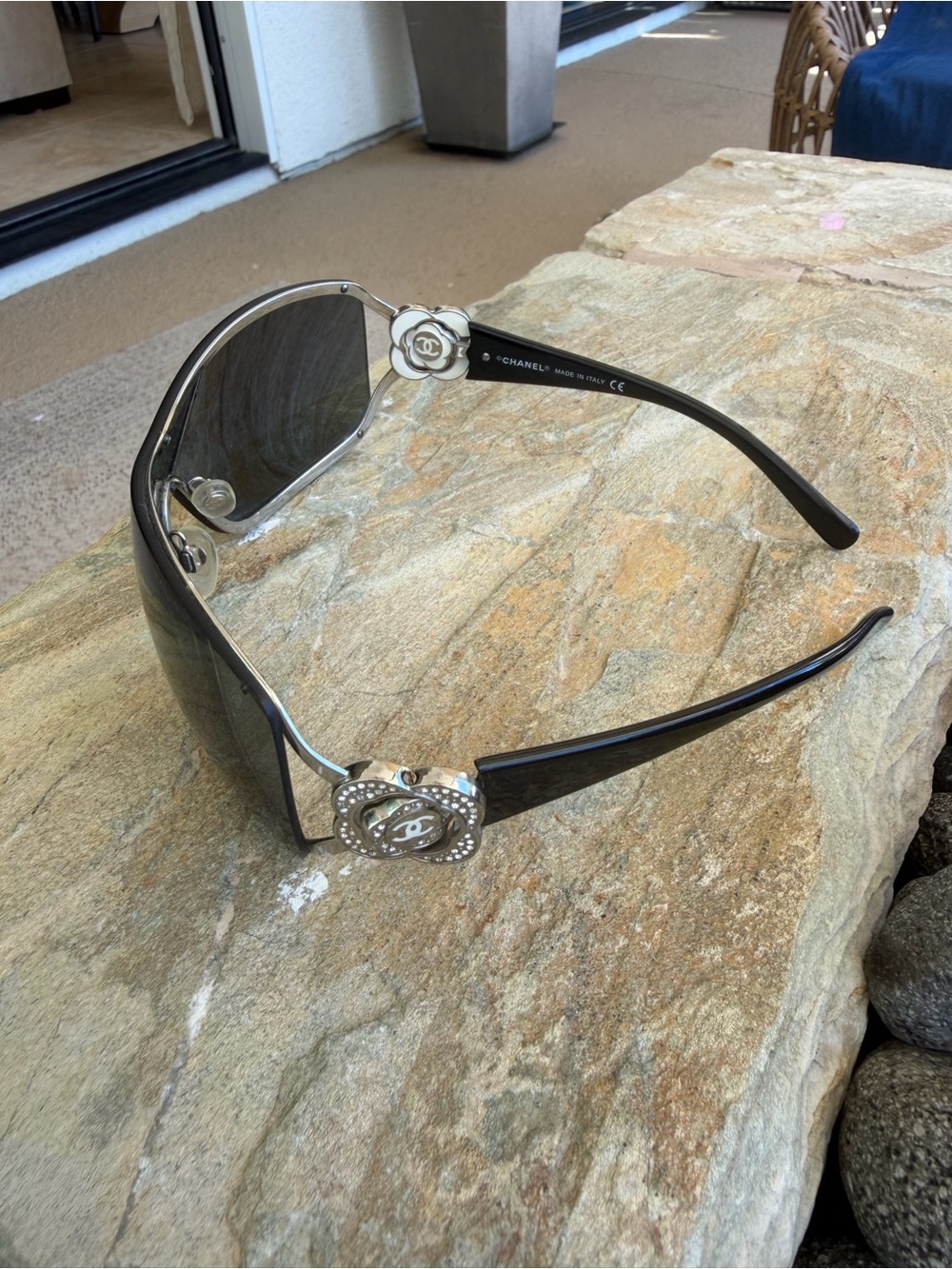 Chanel Black 4164-B Sunglasses - Picture 3 of 8